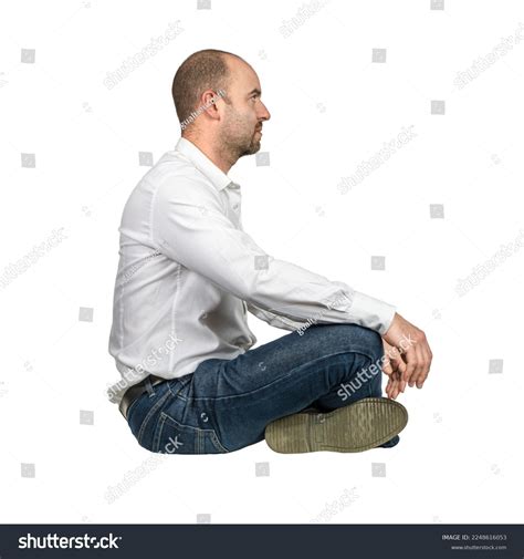 40 Man Sitting Criss Cross Stock Photos & High